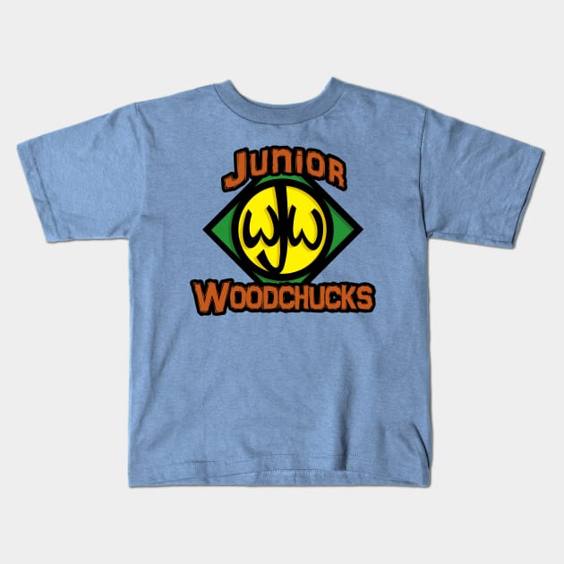 Junior Woodchucks Kids T-Shirt by Ellador